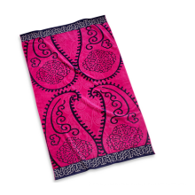 pink beach towel